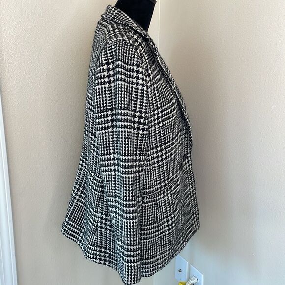 Talbots houndstooth wool blazer - Picture 5 of 8